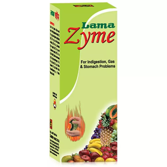 Lama Zyme Syrup For Indigestion, Gas & Stomach