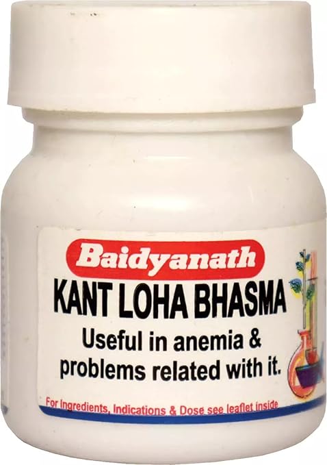 Baidyanath Nagpur Kant Loha Bhasma Useful In Anemia