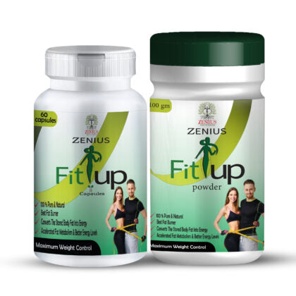 Zenius Fit Up Powder & Capsule Kits