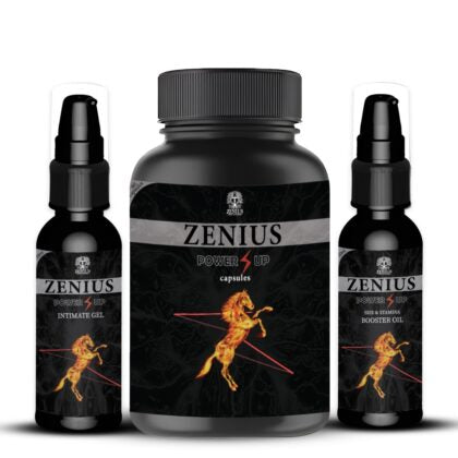 Zenius Power Up Capsule & Gel & Oil Kit