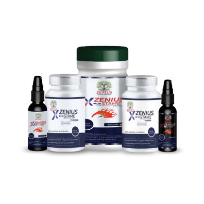 Zenius X Stame Gel & Oil & Capsule & Powder Combo