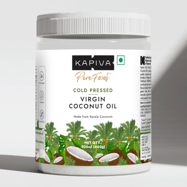 Kapiva Pure Foods Cold Pressed Virgin Coconut Oil