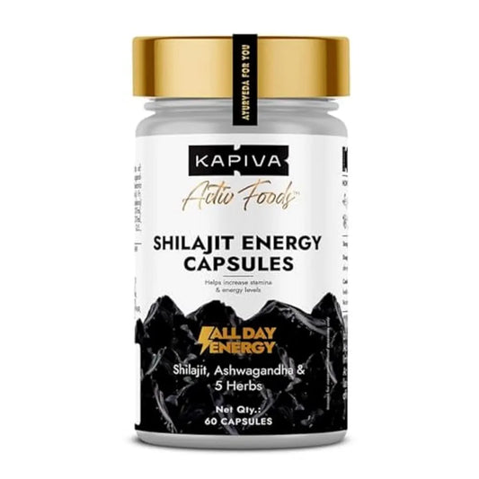 Kapiva Activ Foods Shilajit Energy Capsules