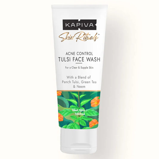 Kapiva Skin Rituals Acne Control Tulsi Face Wash For A Clear & Supple Skin