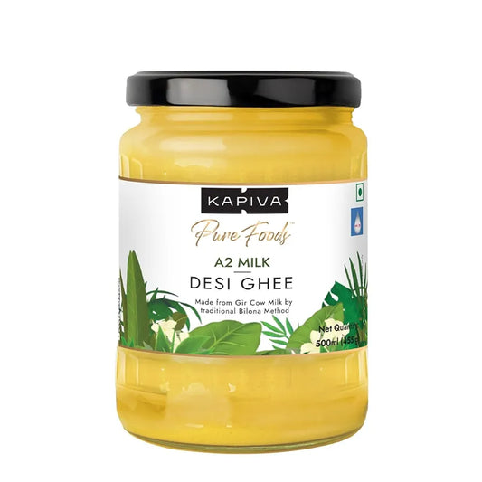 Kapiva Pure Foods A2 Milk Desi Ghee