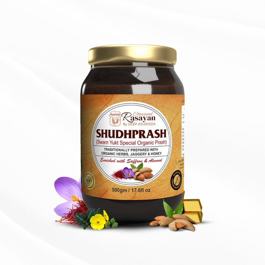 Deep Ayurveda Shudhprash Swarn Yukt Special Organic Chawanprash