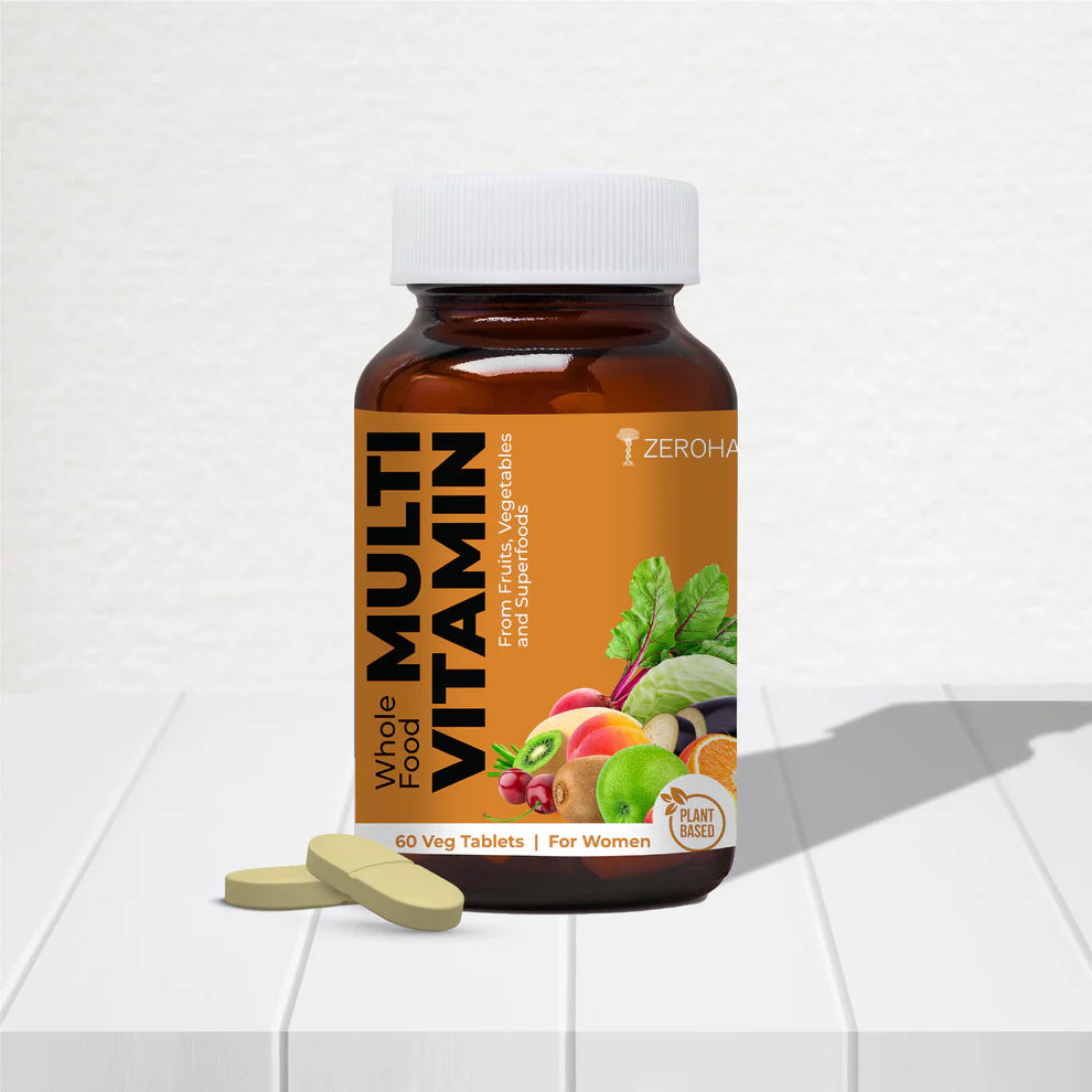 Zeroharm Whole Food Multivitamin Tablets For Women