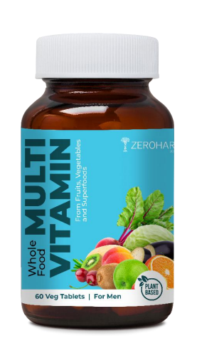 Zeroharm Whole Food Multivitamin Tablets For Men