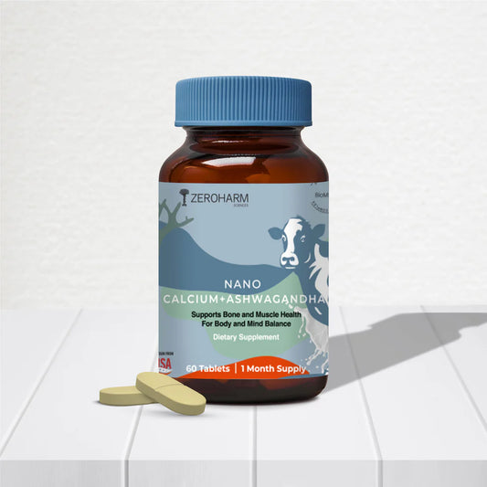 Zeroharm Holistic Calcium And Ashwagandha Tablets