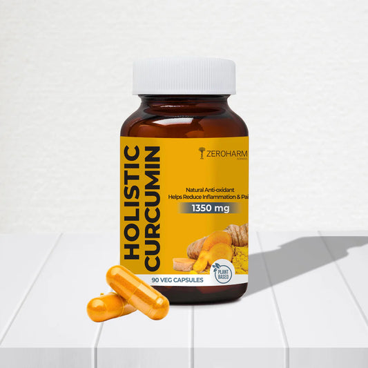 Zeroharm Holistic Curcumin Capsules With Piperine