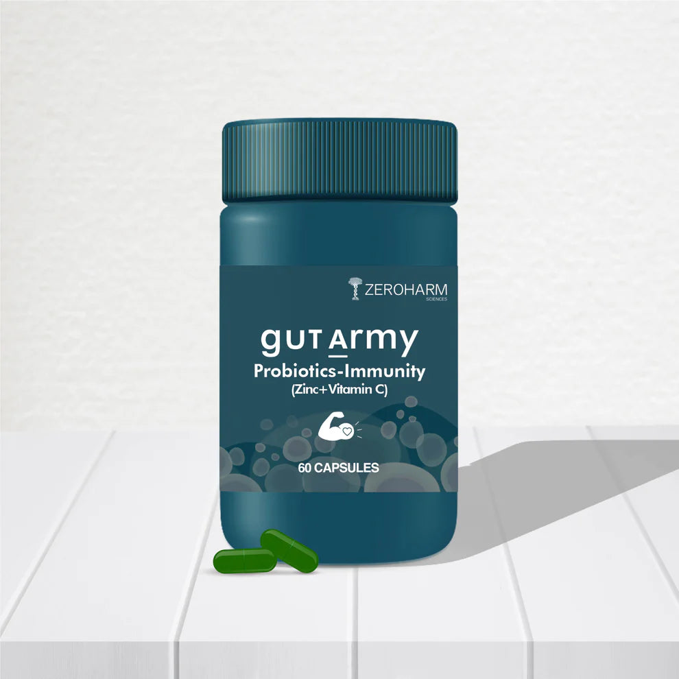Zeroharm Gut Army Probiotic Immunity Booster Tablets