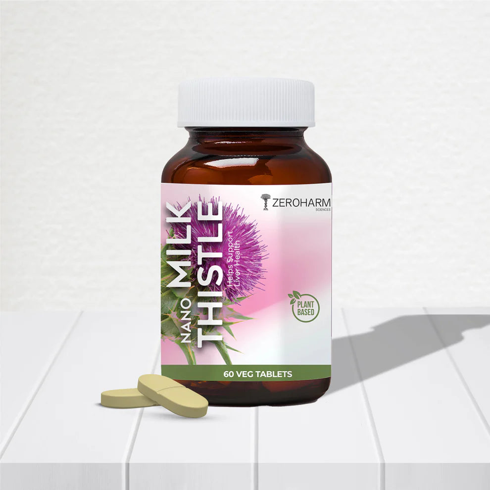 Zeroharm Nano Milk Thistle Tablets