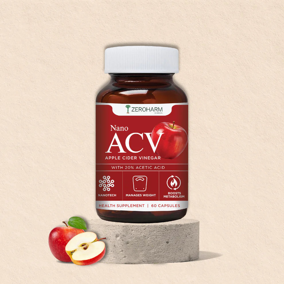 Zeroharm Nano Acv Apple Cider Vinegar Capsules