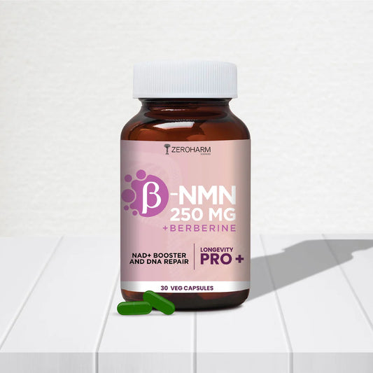 Zeroharm Nmn 250 Mg + Berberine Capsules