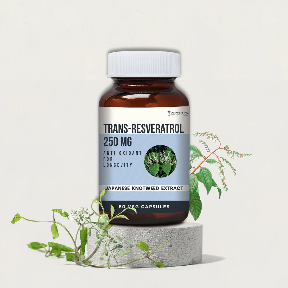 Zeroharm Trans Resveratrol 250Mg Capsules