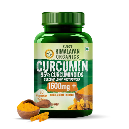 Himalayan Organics Curcumin Tablets 1600Mg Tablets
