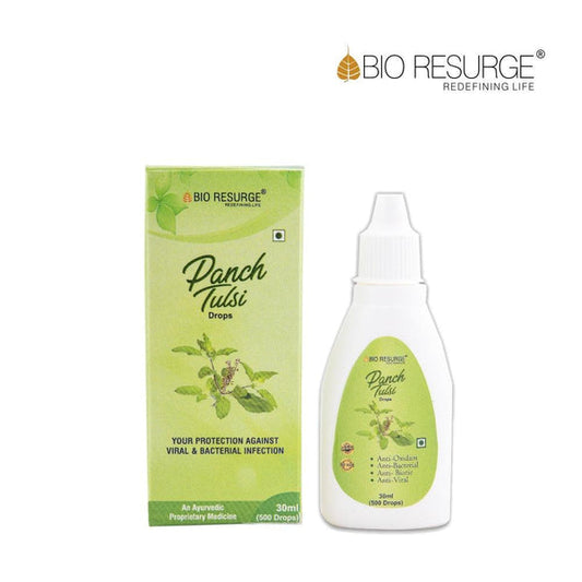 Bio Resurge Panch Tulsi Drops | Improve Immunity Naturally