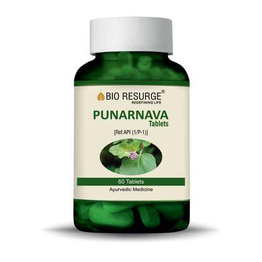 Bio Resurge Punarnava Tablets helps improve kidney health & urinary health