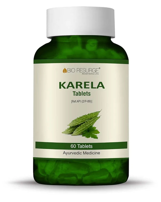 Bio Resurge Karela Tablet For Metabolic Wellness | Blood Purifier