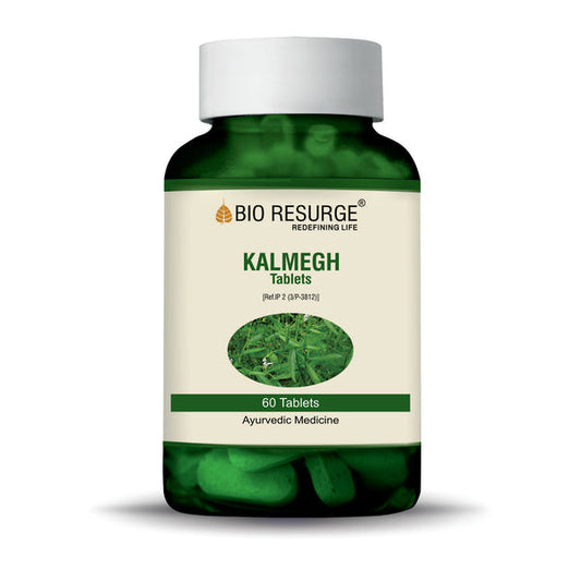Bio Resurge Kalmegh Tablet | Natural Liver Supplement | Liver Detox | Ayurvedic Medicine to Purify Liver & Rid bad bacteria
