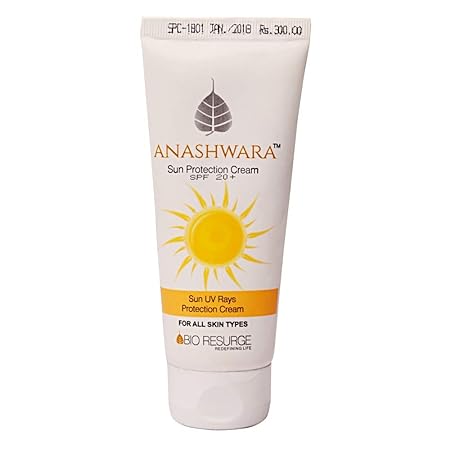Bio Resurge Sun Protection Cream for All Skin Types -soothing and Anti-inflammatory SPF 20+