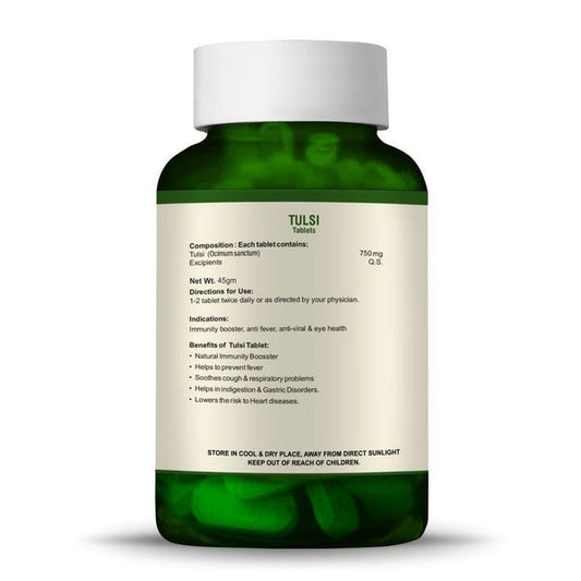 Bio Resurge Tulsi Tablets For Boosting Immunity | Provides Relief in Cough & Cold