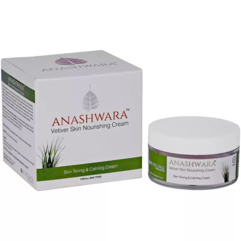 Bio Resurge Anashwara Vetiver Skin Nourishing Cream Skin Toning & Calming Cream