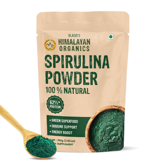 Himalayan Organics Spirulina Powder For Men And Women