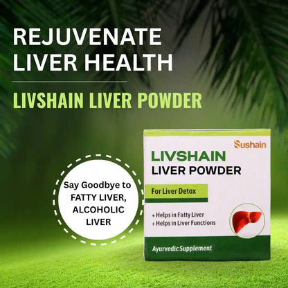 Livshain Liver Powder For Liver Detox & Fatty Liver