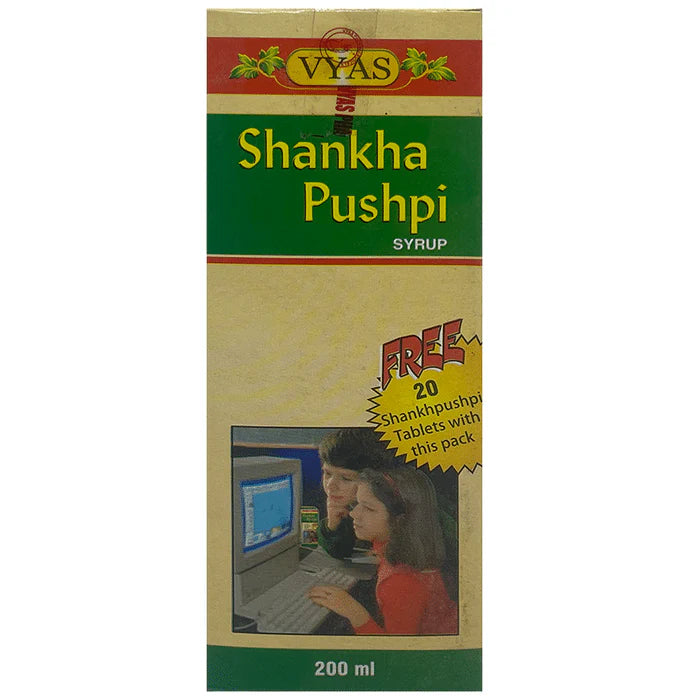 Vyas Shankh Pushpi Syrup 200ml Bottle of 200 ML