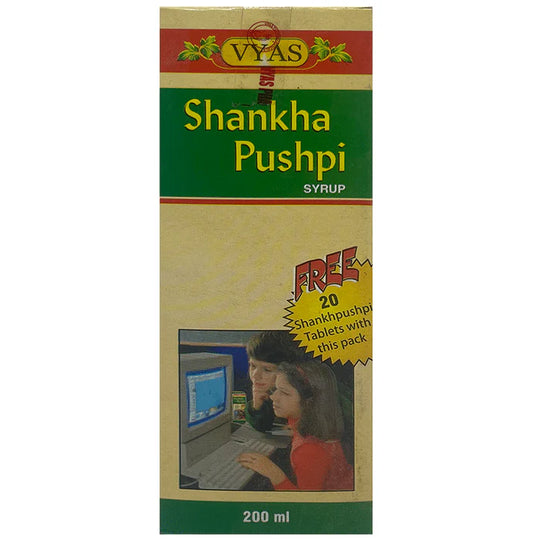 Vyas Shankh Pushpi Syrup 200ml Bottle of 200 ML