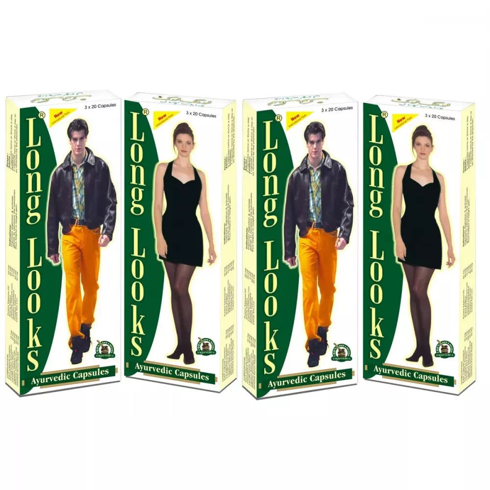 Dharmani's International Long Looks Ayurvedic Growth Capsules For Boys & Girls