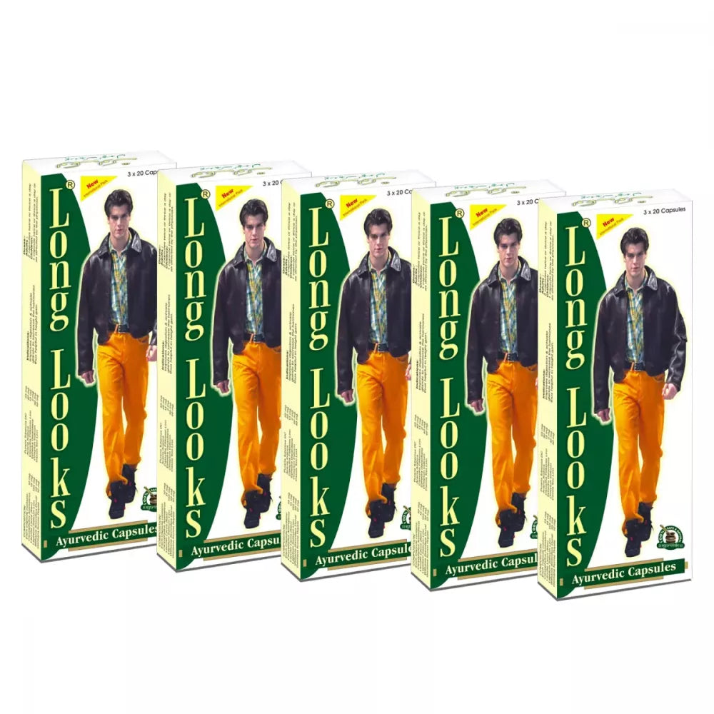 Dharmani's International Long Looks Ayurvedic Growth Capsules For Boys & Girls