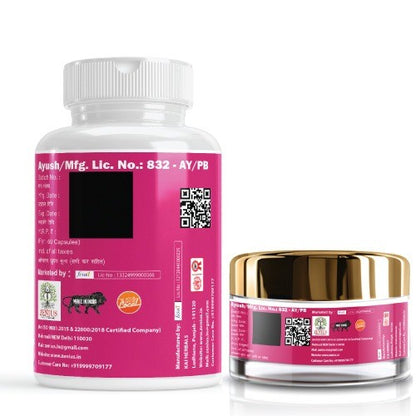 Zenius V Care Capsules & Cream Combo