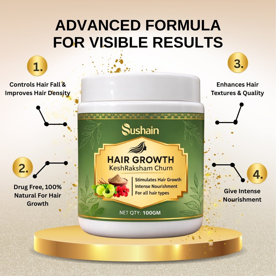 Sushain Hair Growth Kesh Raksham Churn