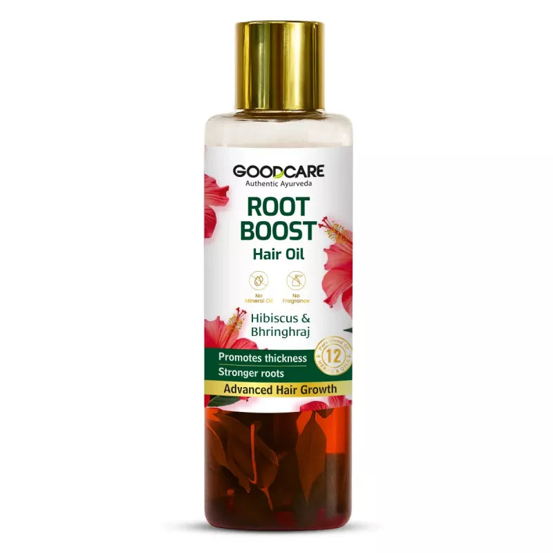 Goodcare Root Boost Hair Oil Hibiscus And Bhringraj