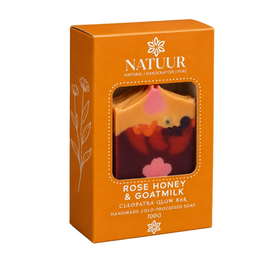 Natuur Cleopatra Honey Goatmilk Artisanal Designer Bar