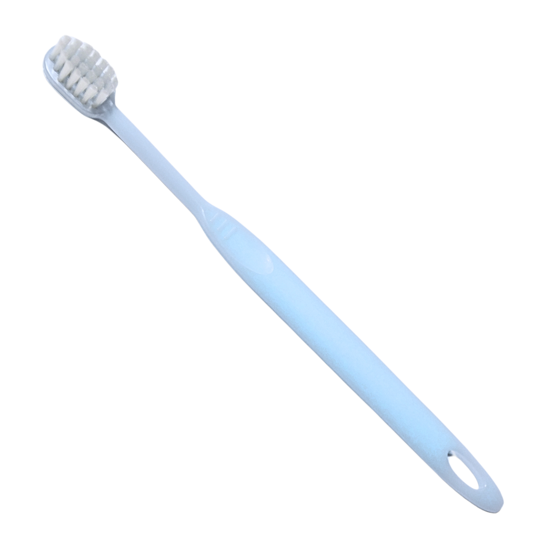 Daito Tooth Brush Honeybee Semi Rigid Blue Firm Clean