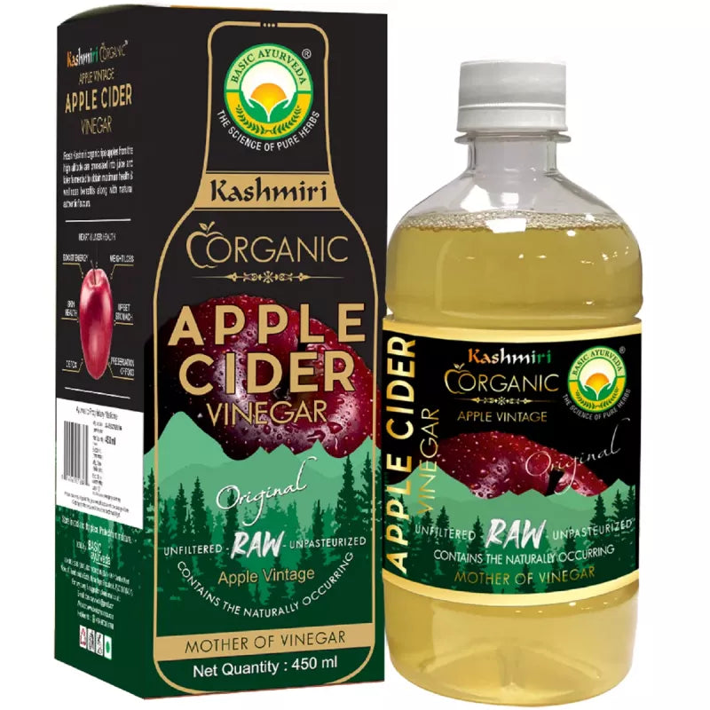 Basic Ayurveda Kashmiri Organic Apple Cider Vinegar With Mother