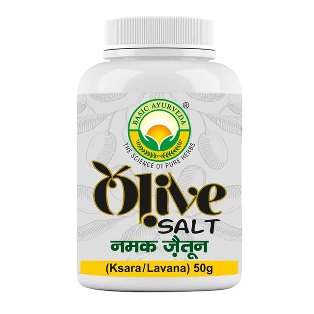 Basic Ayurveda Namak Zaitoon Olive Salt