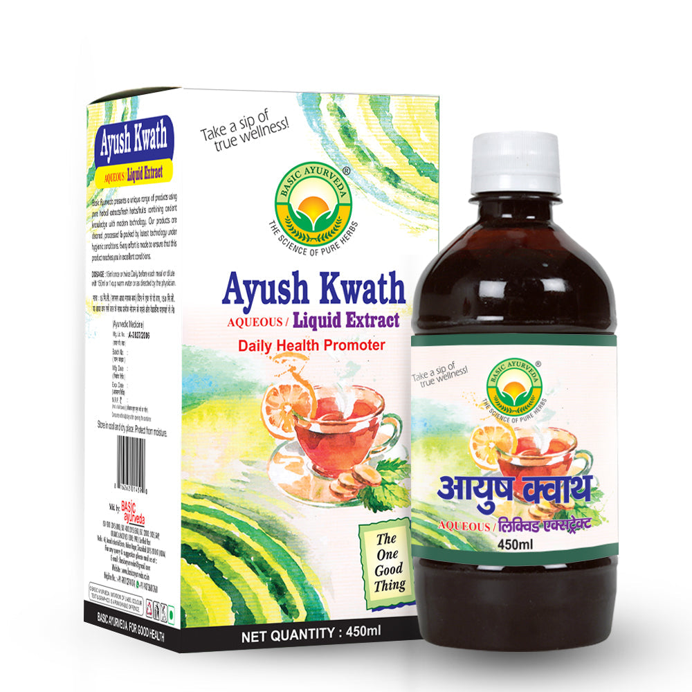 Basic Ayurveda Ayush Kwath Liquid Extract