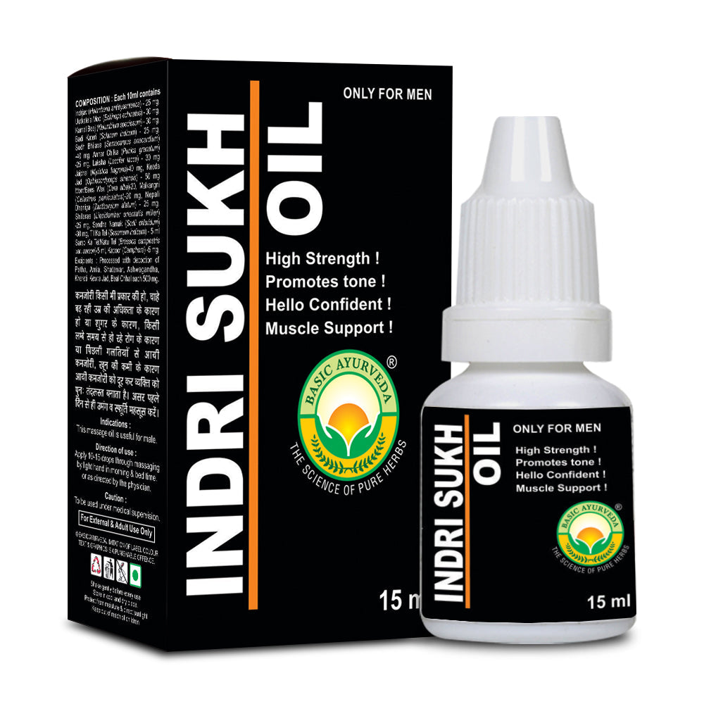 Basic Ayurveda Indri Sukh Oil