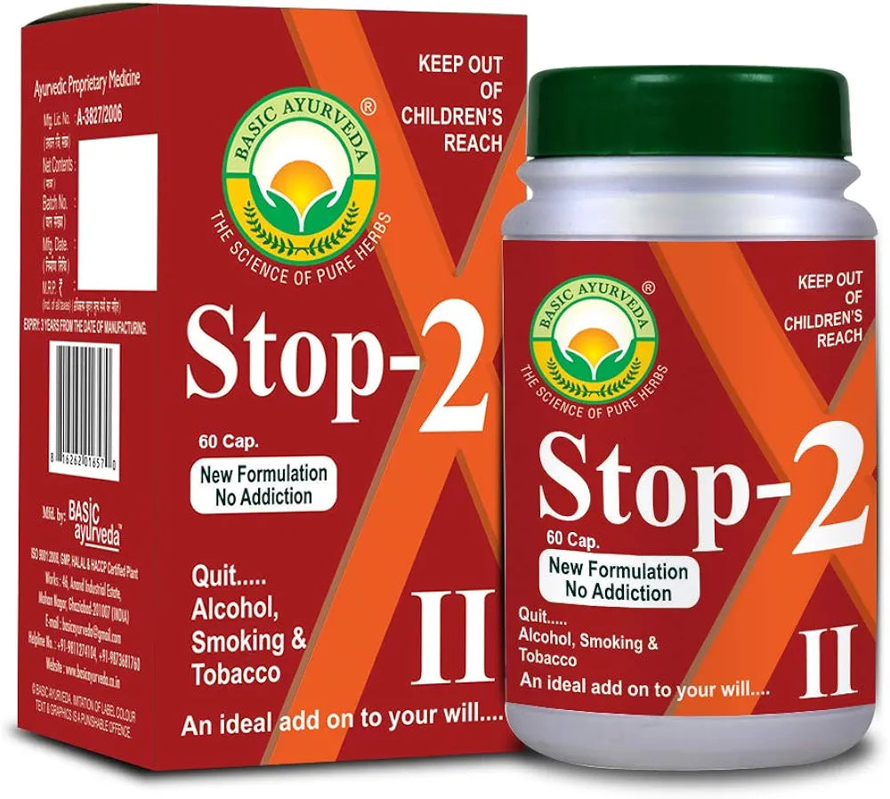 Basic Ayurveda Stop2 Capsules