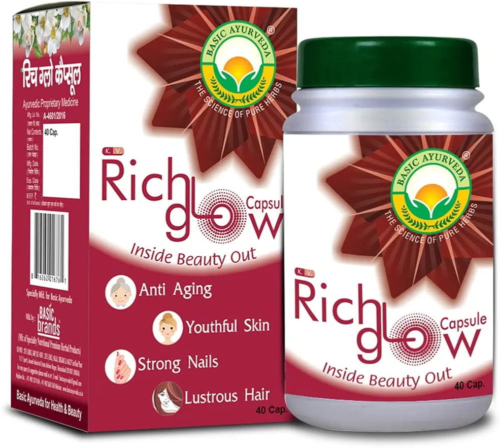 Basic Ayurveda Rich Glow Capsules