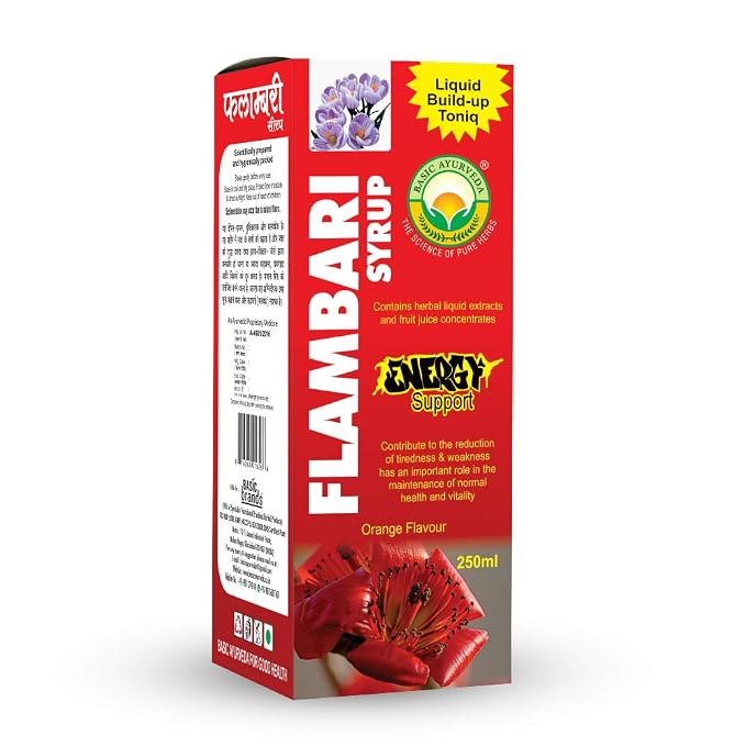 Basic Ayurveda Flambari Syrup Orange