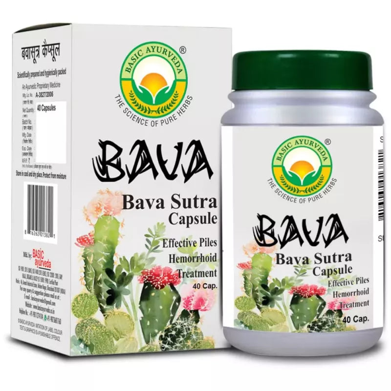 Basic Ayurveda Bava Sutra Capsules