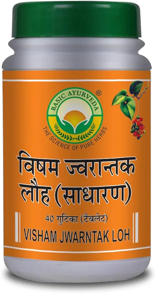 Basic Ayurveda Visham Jwarantak Loh Normal Tablets