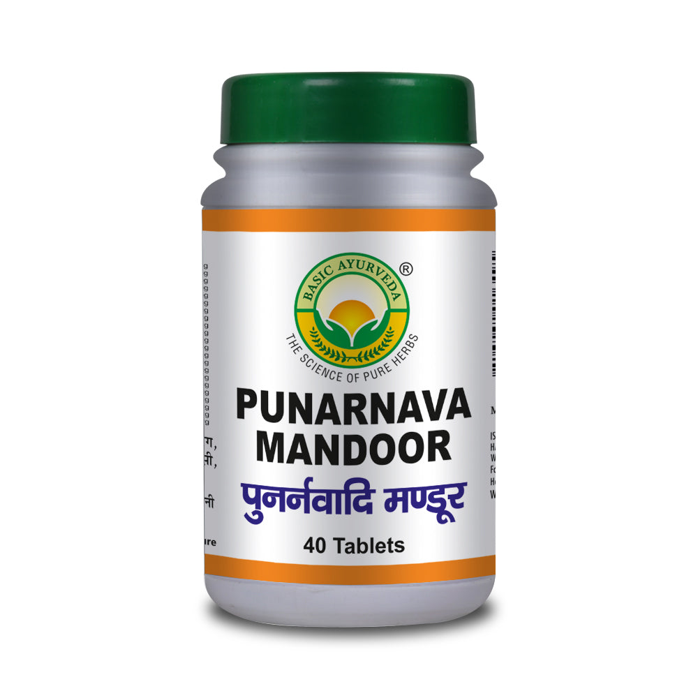 Basic Ayurveda Punarnava Mandoor Tablets