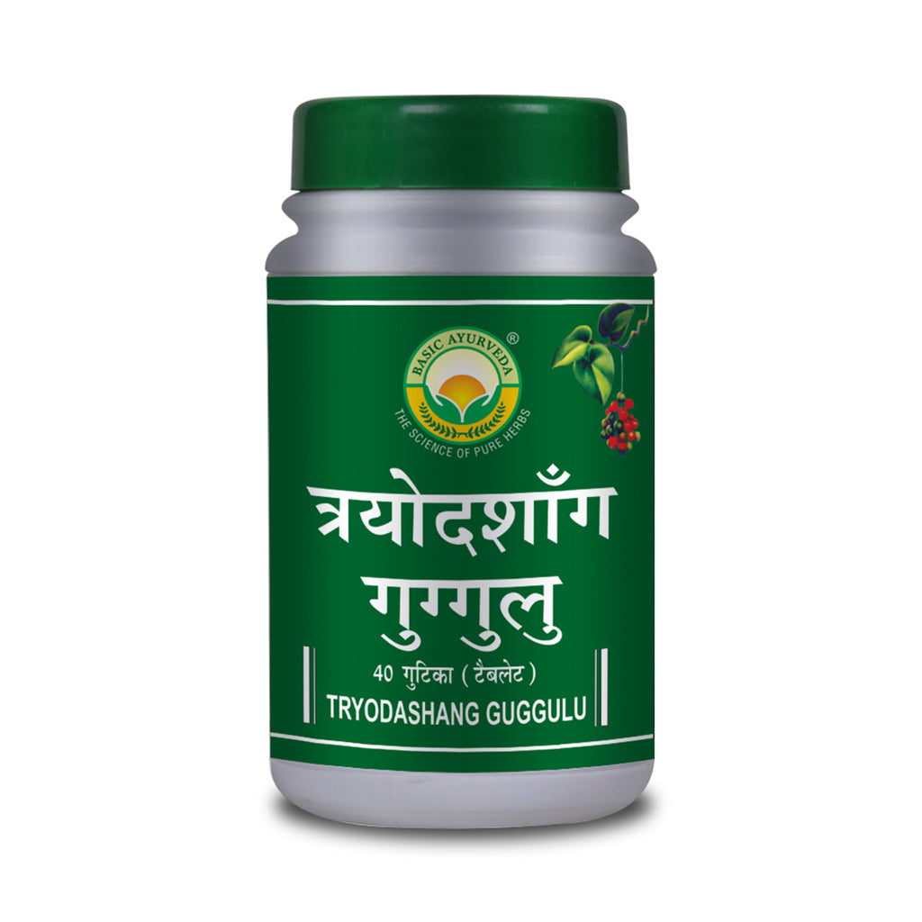 Basic Ayurveda Tryodashang Guggulu Tablets