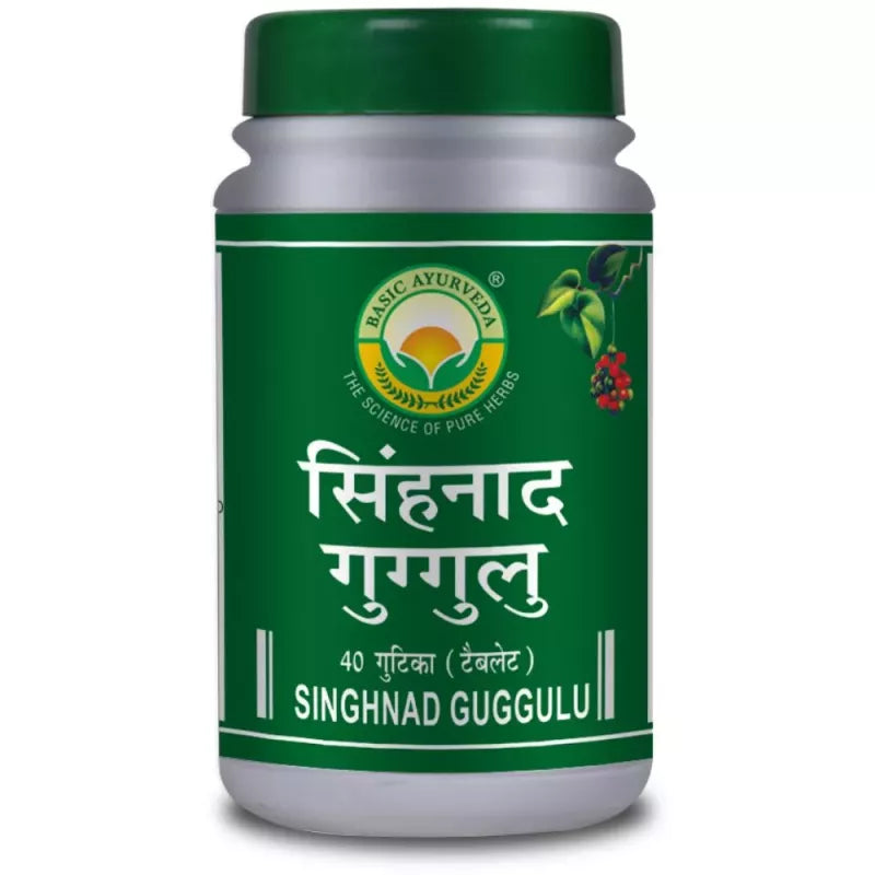 Basic Ayurveda Singhnad Guggulu Tablets